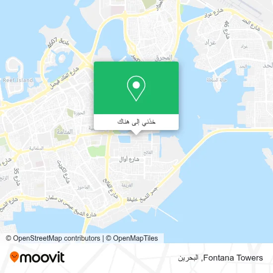 خريطة Fontana Towers