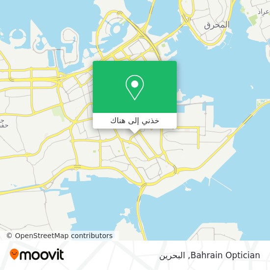 خريطة Bahrain Optician