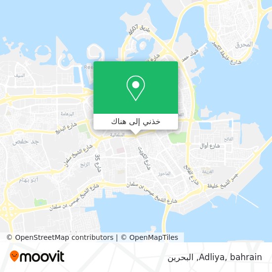 خريطة Adliya, bahrain