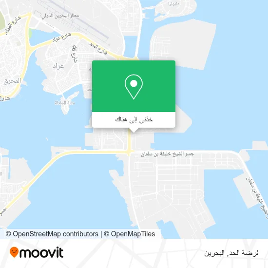 خريطة فرضة الحد