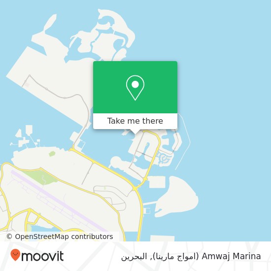 خريطة Amwaj Marina (امواج مارينا)
