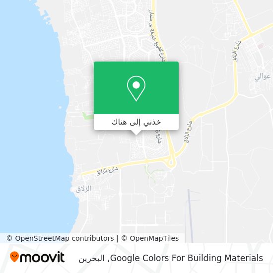 خريطة Google Colors For Building Materials