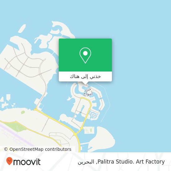 خريطة Palitra Studio. Art Factory