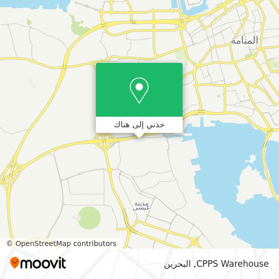 خريطة CPPS Warehouse