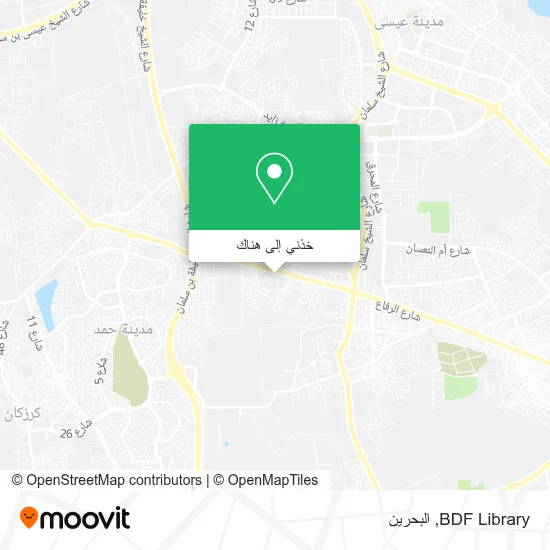 خريطة BDF Library