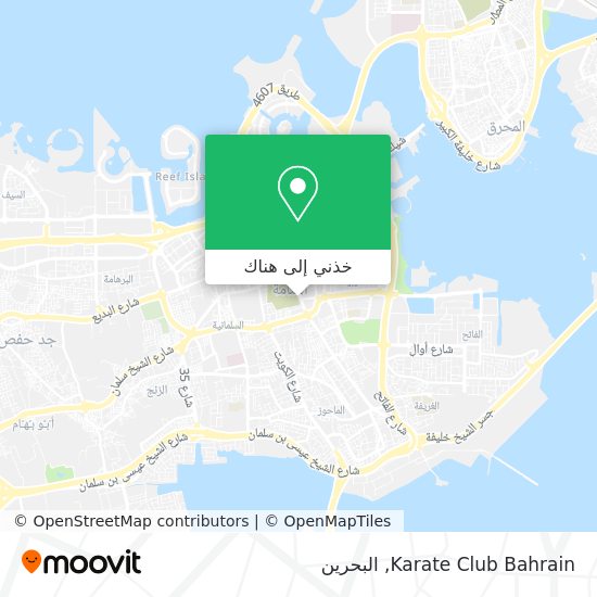 خريطة Karate Club Bahrain