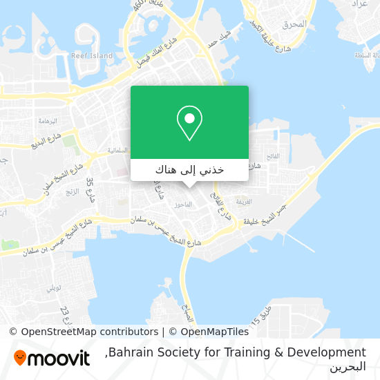 خريطة Bahrain Society for Training & Development