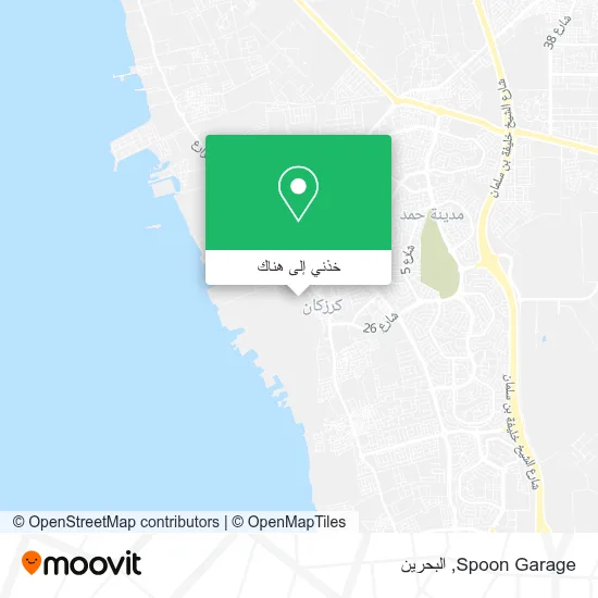 خريطة Spoon Garage