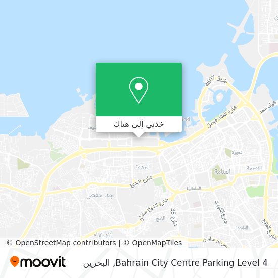 خريطة Bahrain City Centre Parking Level 4