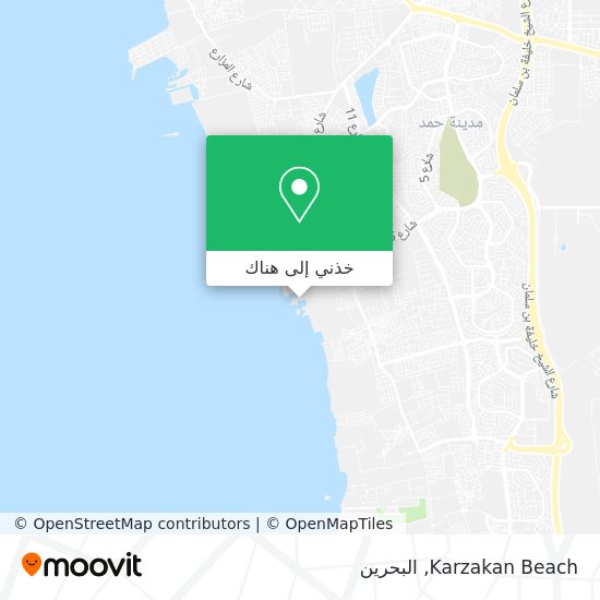 خريطة Karzakan Beach