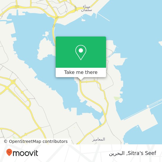 خريطة Sitra's Seef