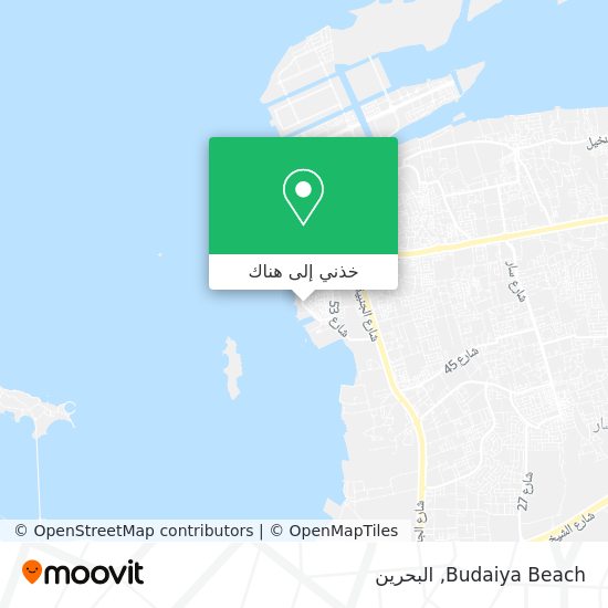 خريطة Budaiya Beach