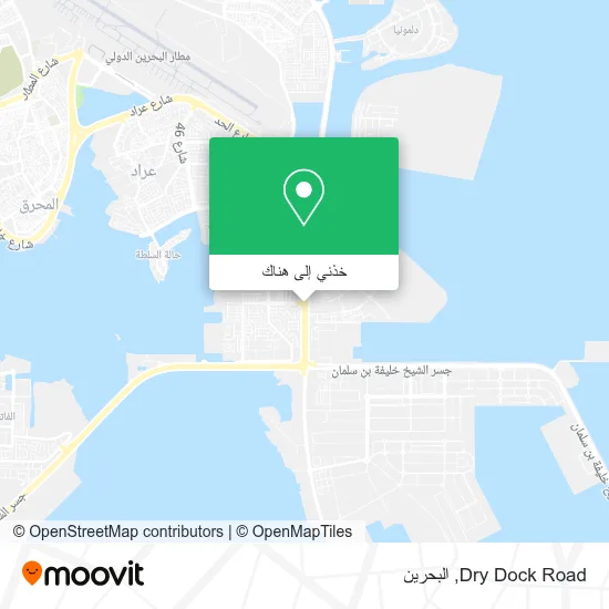 خريطة Dry Dock Road