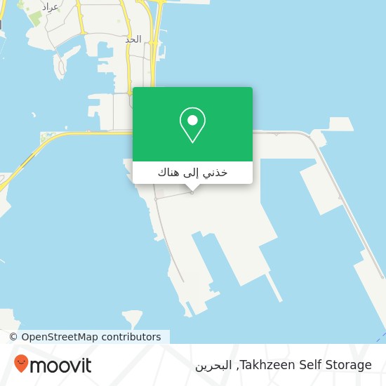 خريطة Takhzeen Self Storage