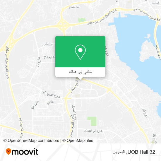 خريطة UOB Hall 32