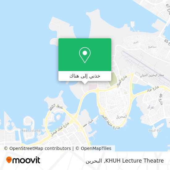 خريطة KHUH Lecture Theatre