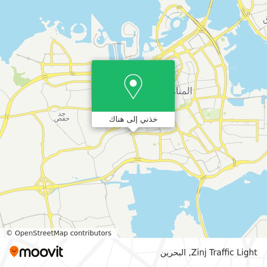 خريطة Zinj Traffic Light