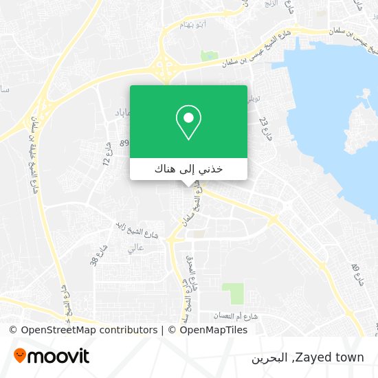 خريطة Zayed town