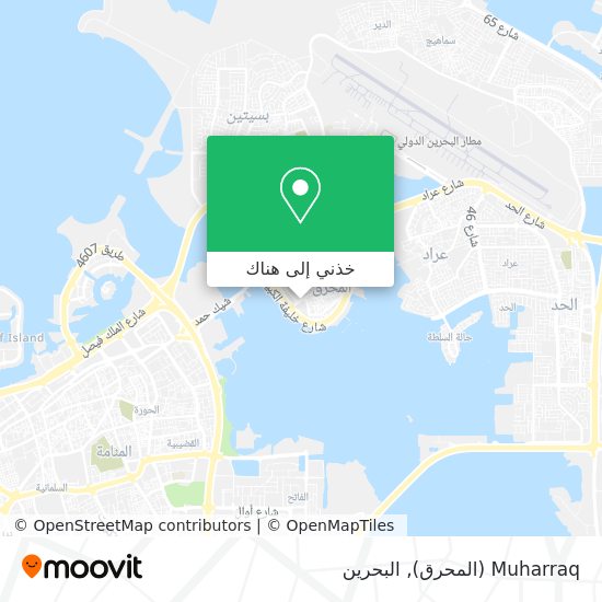خريطة Muharraq (المحرق)