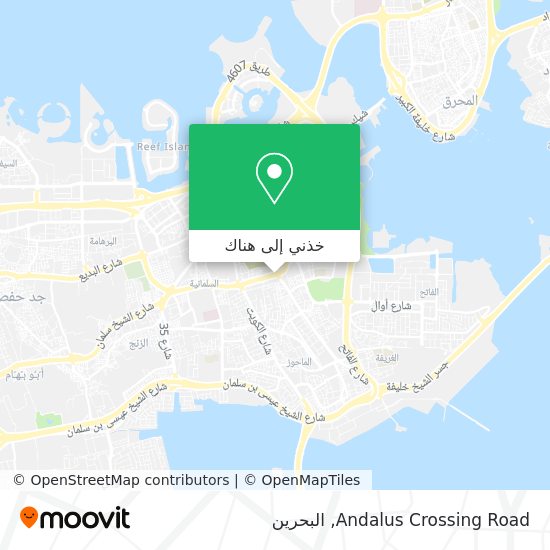 خريطة Andalus Crossing Road