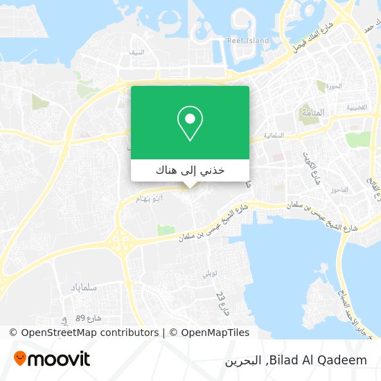 خريطة Bilad Al Qadeem