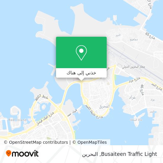 خريطة Busaiteen Traffic Light