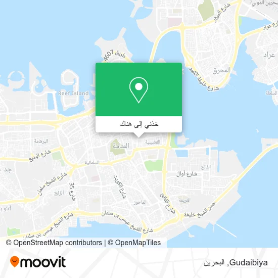 خريطة Gudaibiya