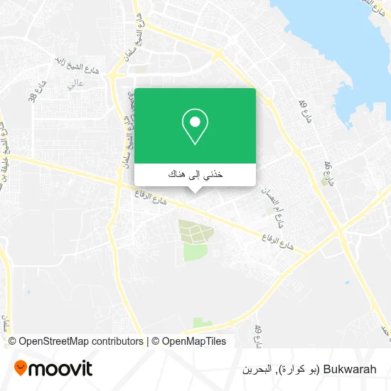 خريطة Bukwarah (بو كوارة)