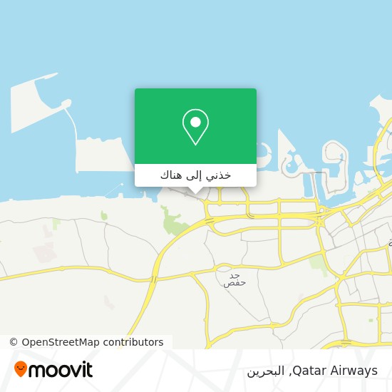 خريطة Qatar Airways