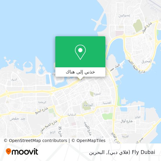 خريطة Fly Dubai (فلاي دبي)