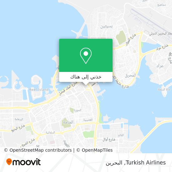 خريطة Turkish Airlines