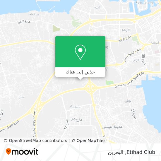 خريطة Etihad Club