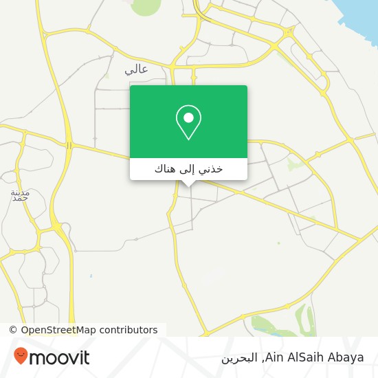 خريطة Ain AlSaih Abaya