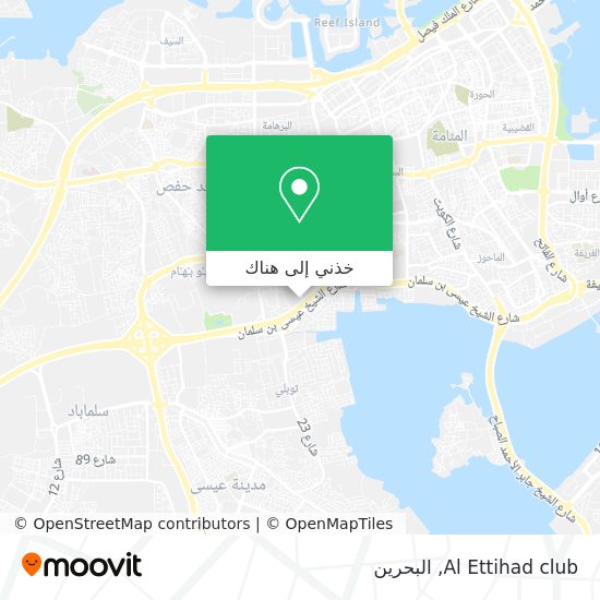 خريطة Al Ettihad club