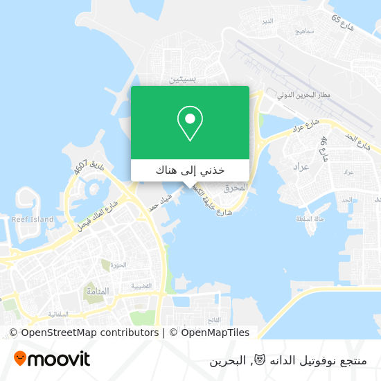 خريطة منتجع نوفوتيل الدانه 😻
