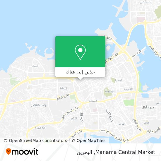 خريطة Manama Central Market