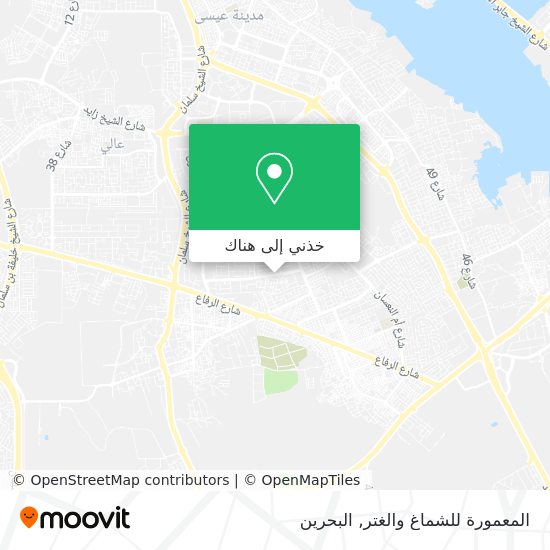 خريطة المعمورة للشماغ والغتر