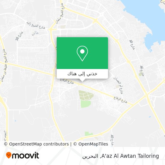 خريطة A'az Al Awtan Tailoring