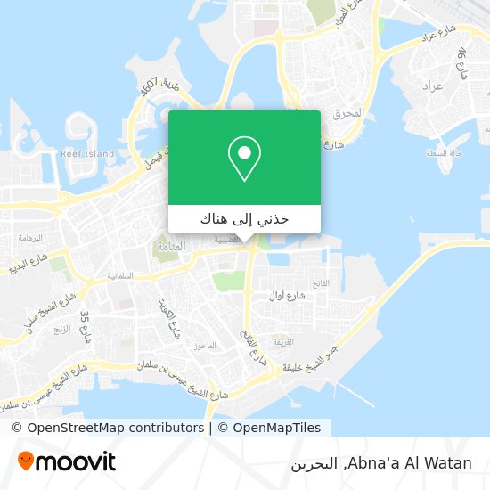 خريطة Abna'a Al Watan