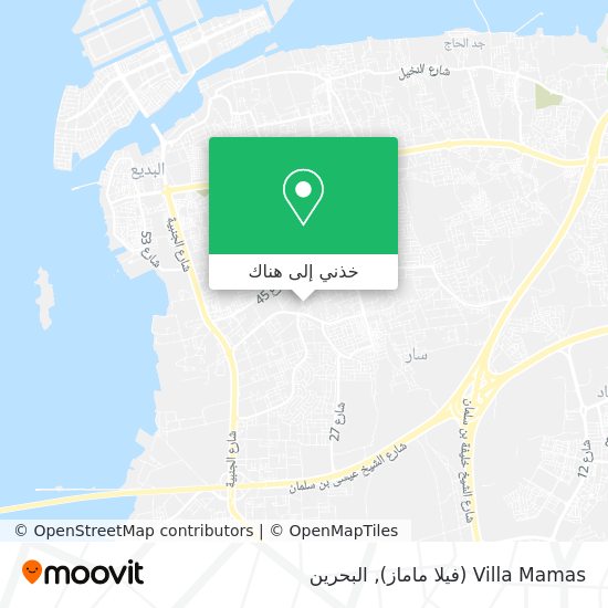 خريطة Villa Mamas (فيلا ماماز)