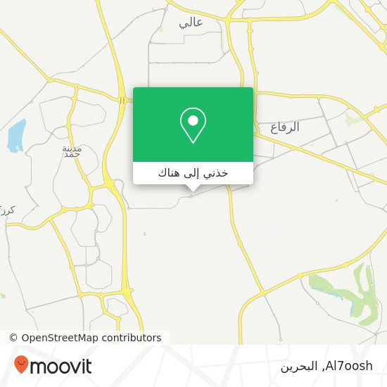 خريطة Al7oosh