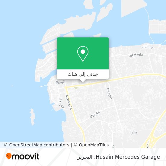 خريطة Husain Mercedes Garage