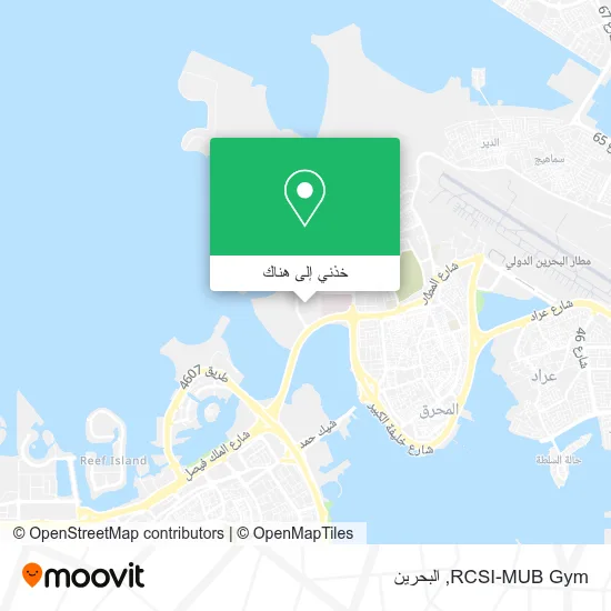 خريطة RCSI-MUB Gym