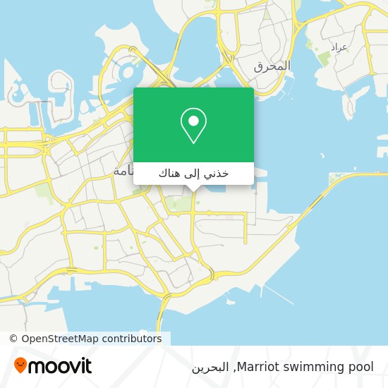 خريطة Marriot swimming pool