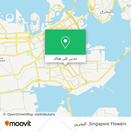 خريطة Singapore Flowers