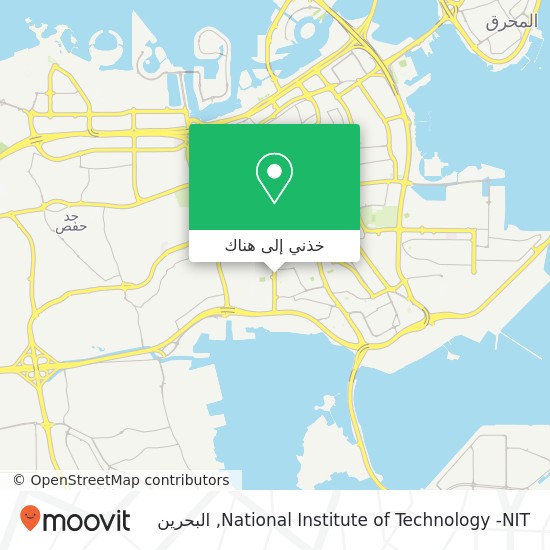 خريطة National Institute of Technology -NIT
