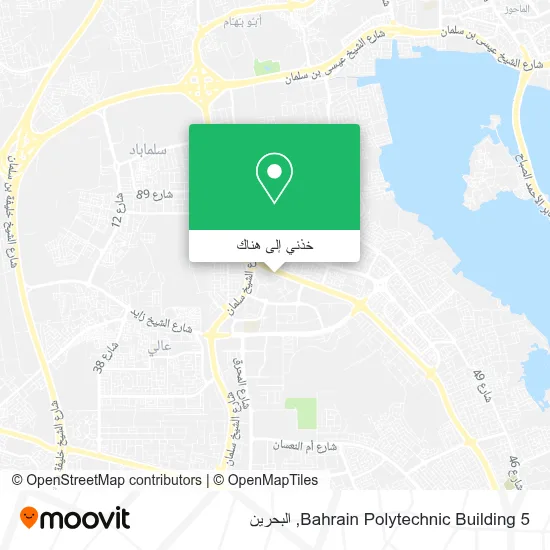 خريطة Bahrain Polytechnic Building 5
