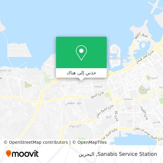 خريطة Sanabis Service Station