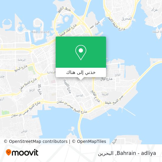 خريطة Bahrain - adliya