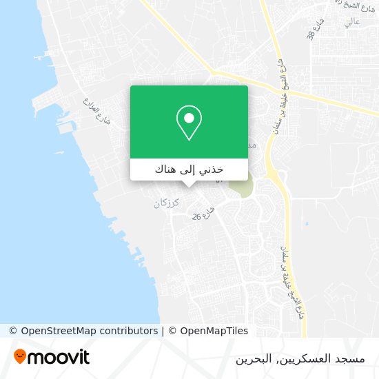 خريطة مسجد العسكريين
